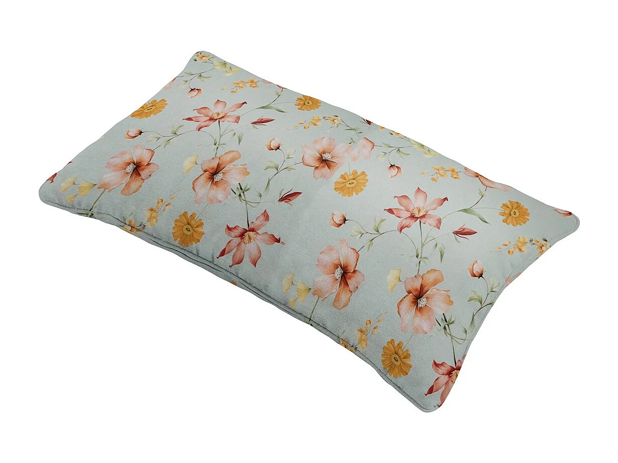 Coussin décoratif Florina orange - Env. 30x50 cm - Lot de 4