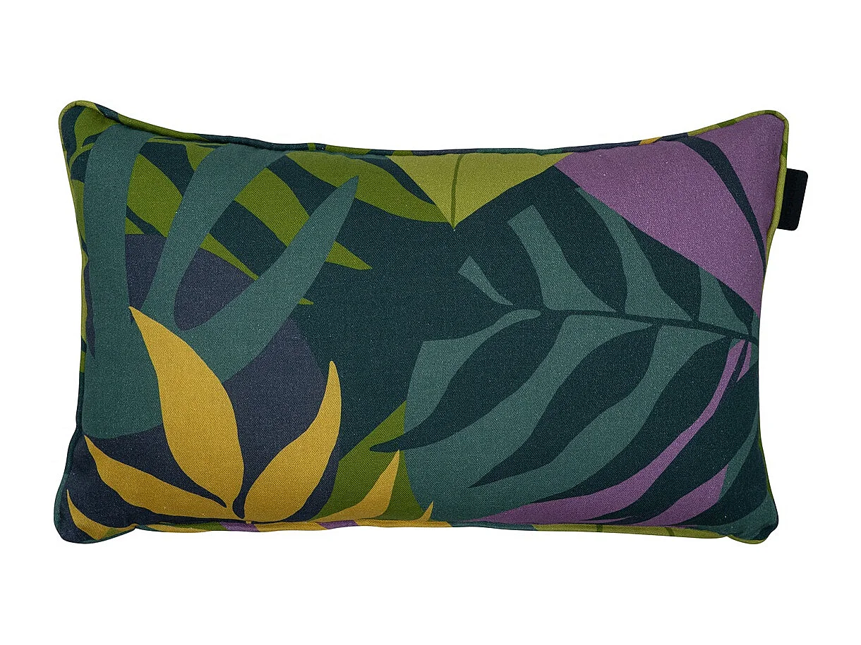 Coussin décoratif Iven vert - Env. 30x50 cm - Lot de 4