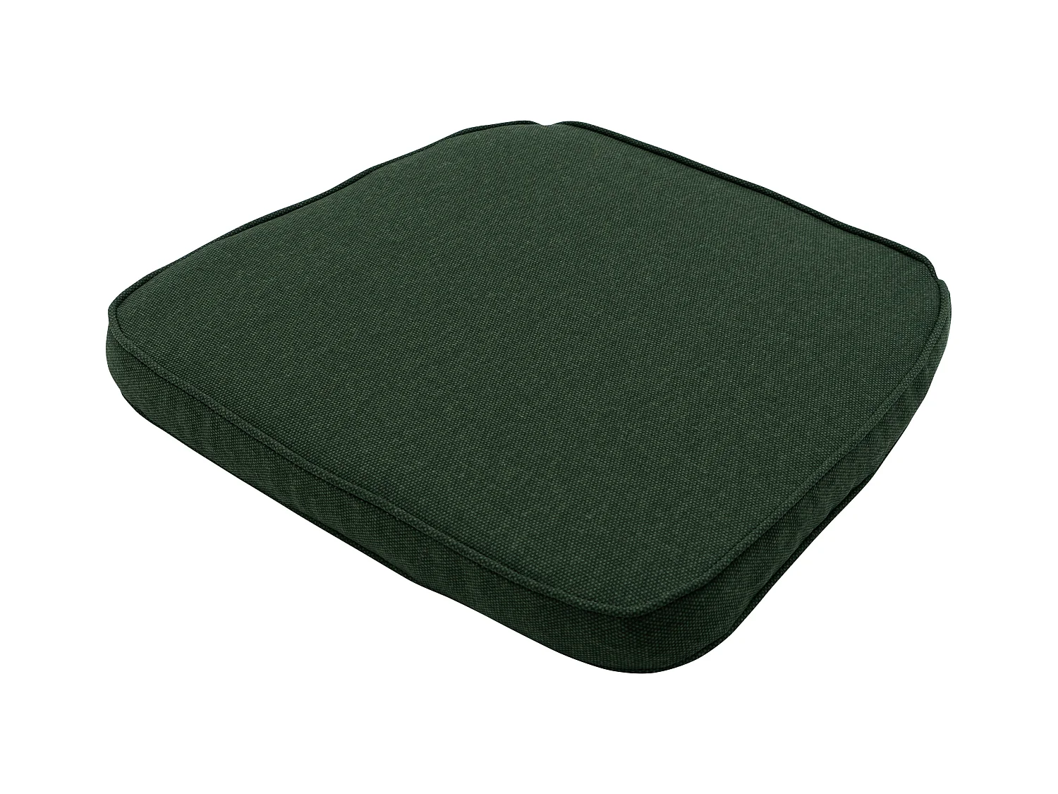 Coussin d'assise Wicker Green canvas eco+ - Environ 48 x 48 cm - Lot de 4
