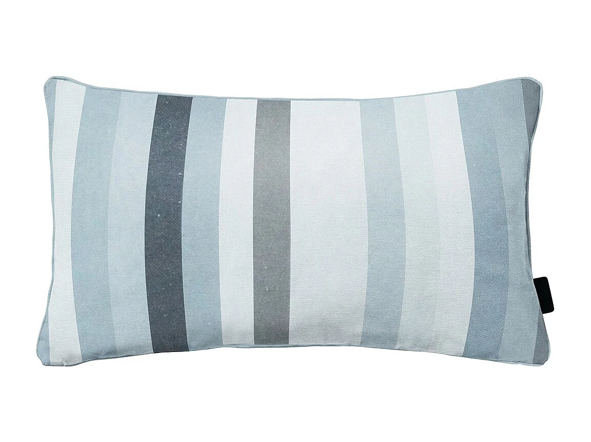 Sierkussen Righe grey - Ca. 30x50 cm - Set van 4