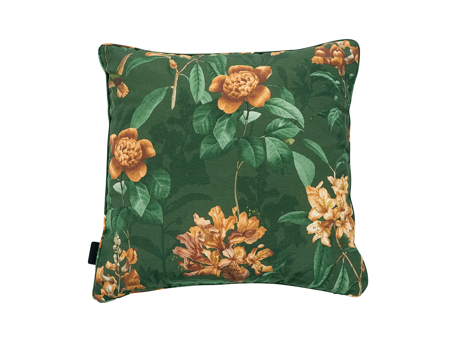 Coussin décoratif Lua vert - Env. 50x50 cm - Lot de 4