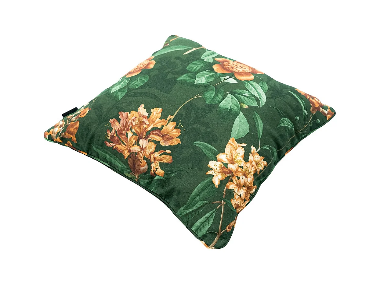 Coussin décoratif Lua vert - Env. 50x50 cm - Lot de 4