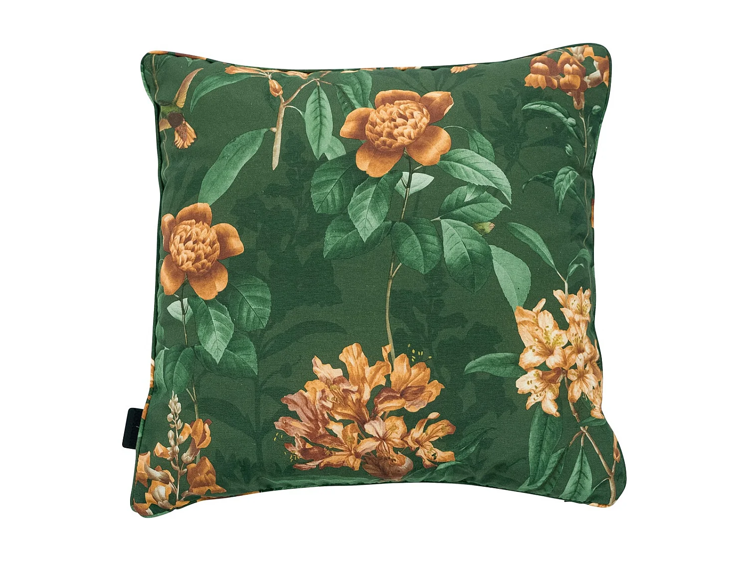 Coussin décoratif Lua vert - Env. 50x50 cm - Lot de 4