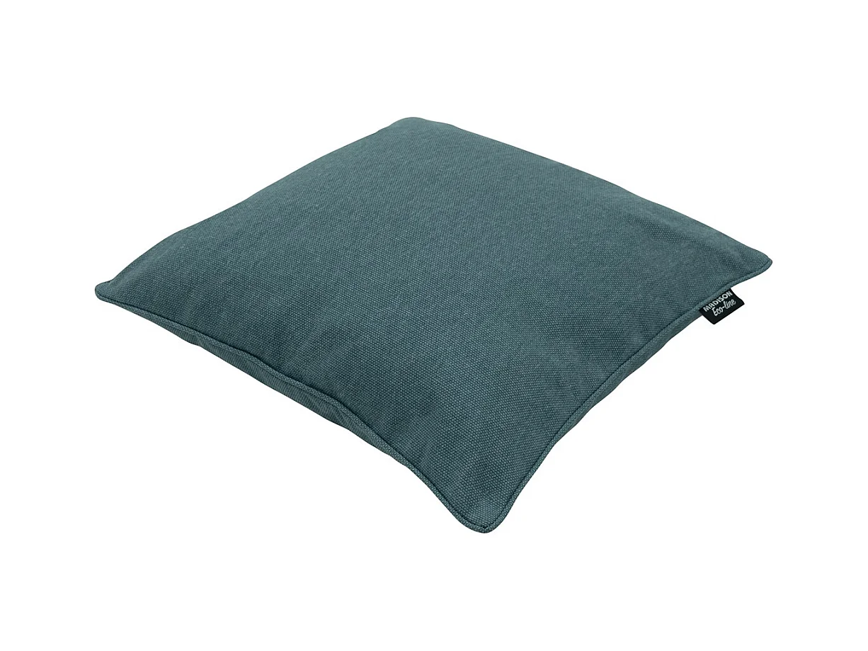 Coussin décoratif bleu mer toile éco+ - Env. 50x50 cm - Lot de 4