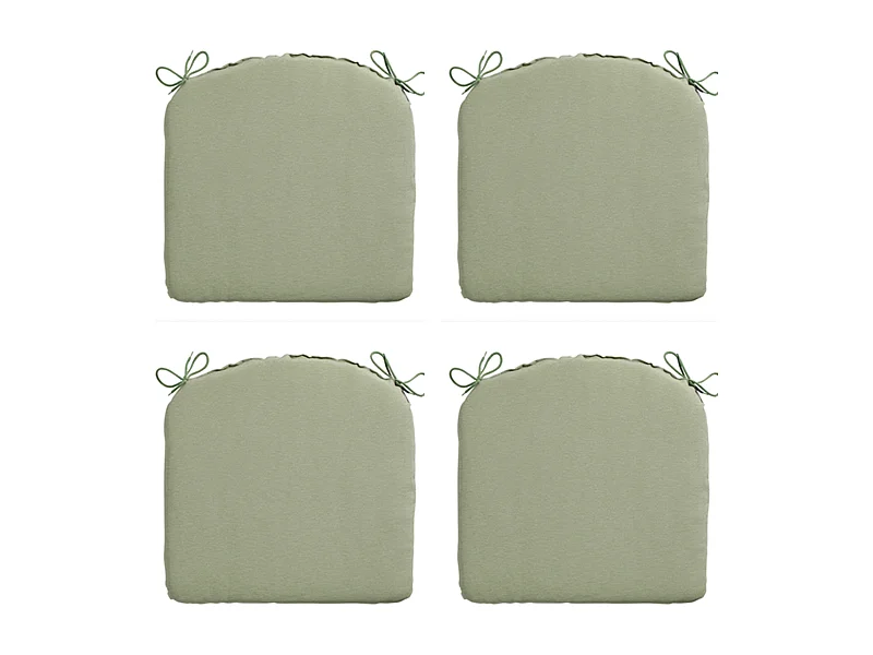 Sitzkissen Panama Salbei - Ca. 46x48 cm - 4er Set