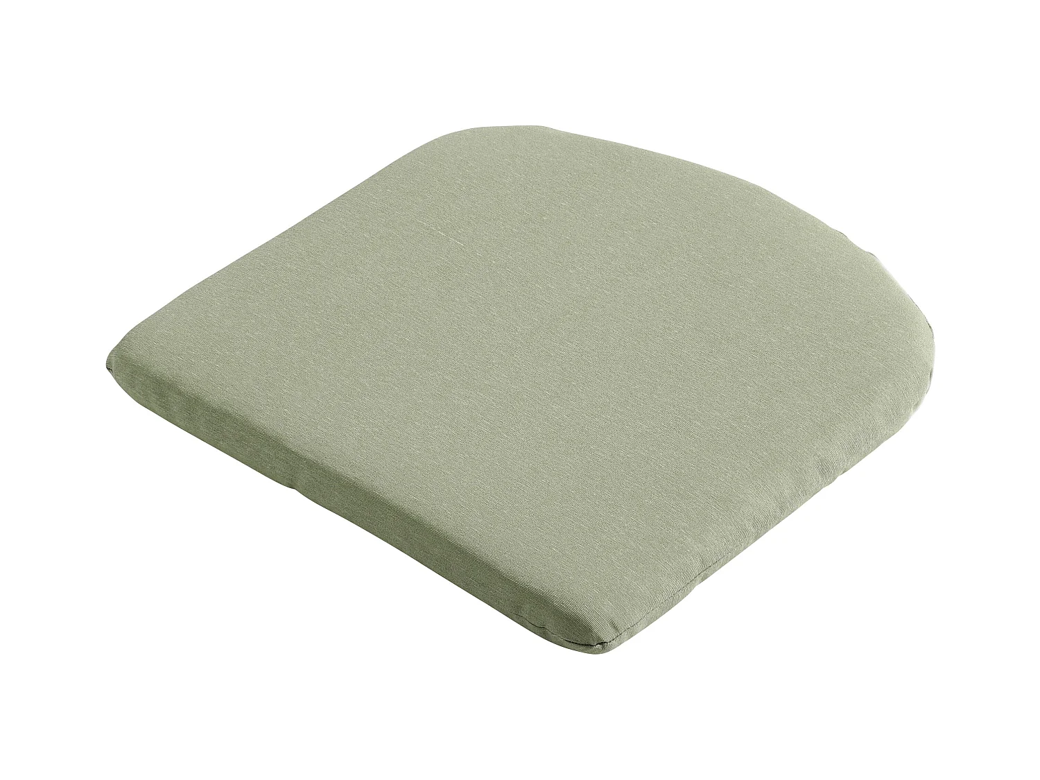 Coussin d'assise Panama sauge - Env. 46x48 cm - Lot de 4