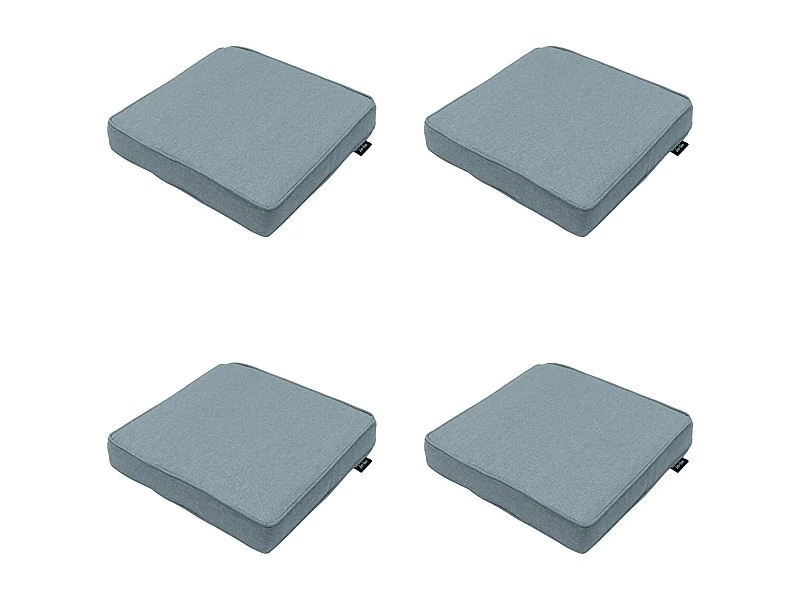 Zitkussen Silver canvas eco+ - Ca. 40x40 cm - Set van 4