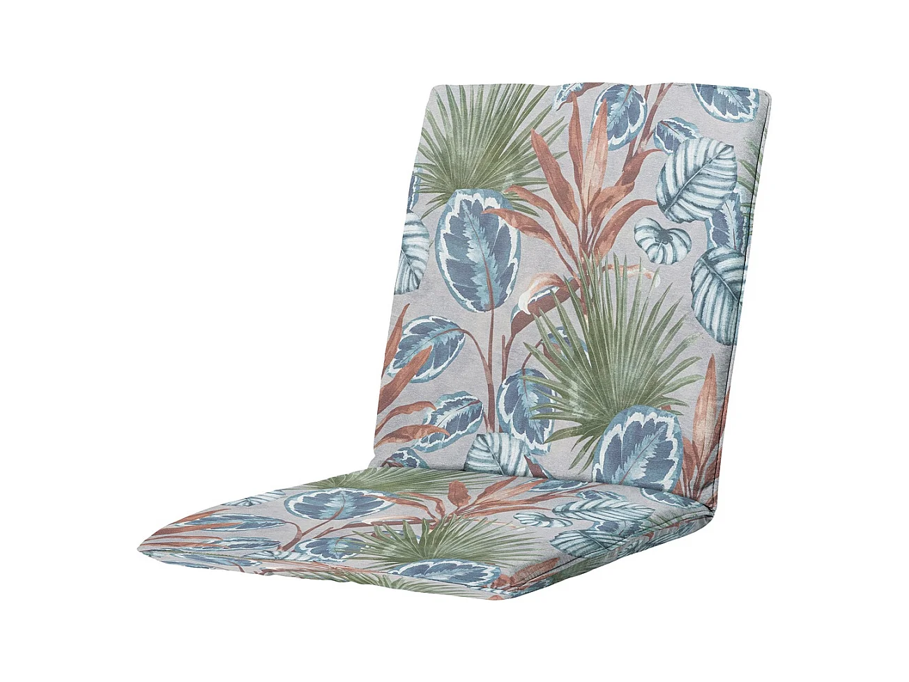 Coussin de chaise empilable Cala naturel - Environ 97 x 49 cm - Lot de 4