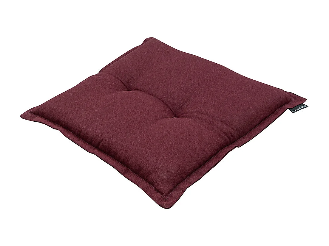 Sitzkissen Panama bordeaux - Ca. 50x50 cm - 4er Set