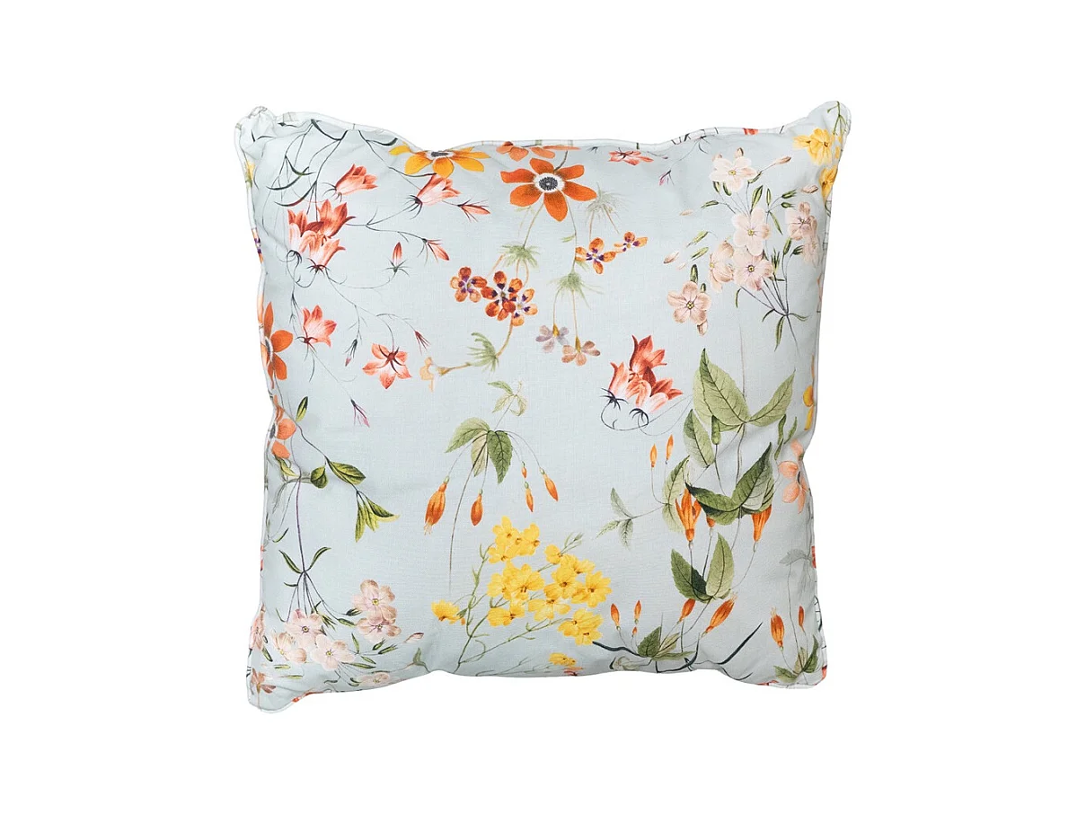 Coussin décoratif Milly azur - Env. 50x50 cm - Lot de 4