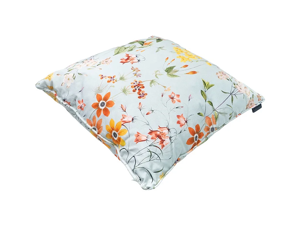 Coussin décoratif Milly azur - Env. 50x50 cm - Lot de 4