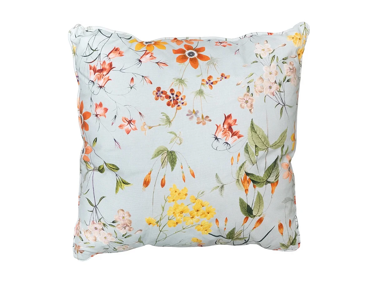 Dekokissen Milly azurblau - Ca. 50x50 cm - 4er Set