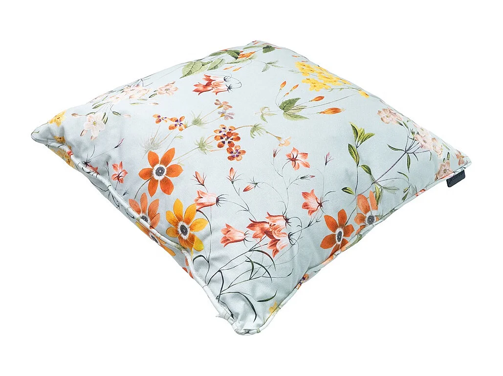 Dekokissen Milly azurblau - Ca. 50x50 cm - 4er Set