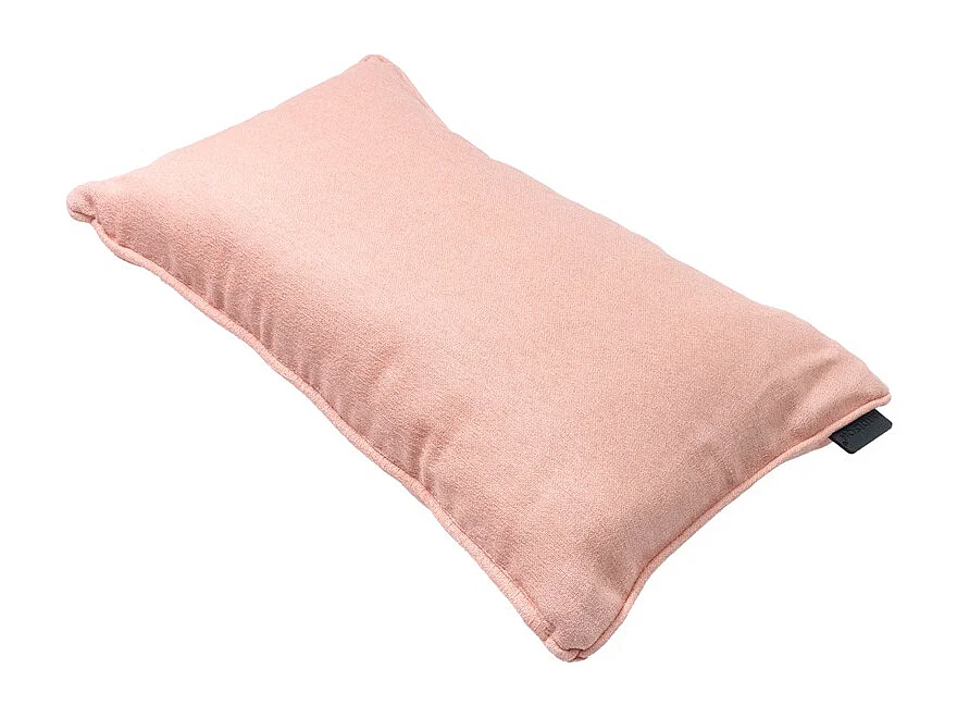 Coussin décoratif Naples saumon - Env. 30x50 cm - Lot de 4