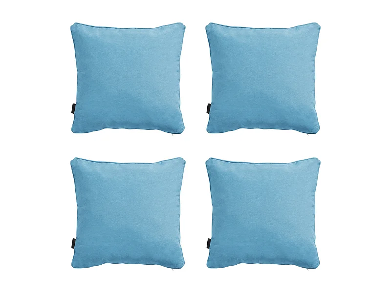 Dekokissen Panama aqua - Ca. 45x45 cm - 4er Set