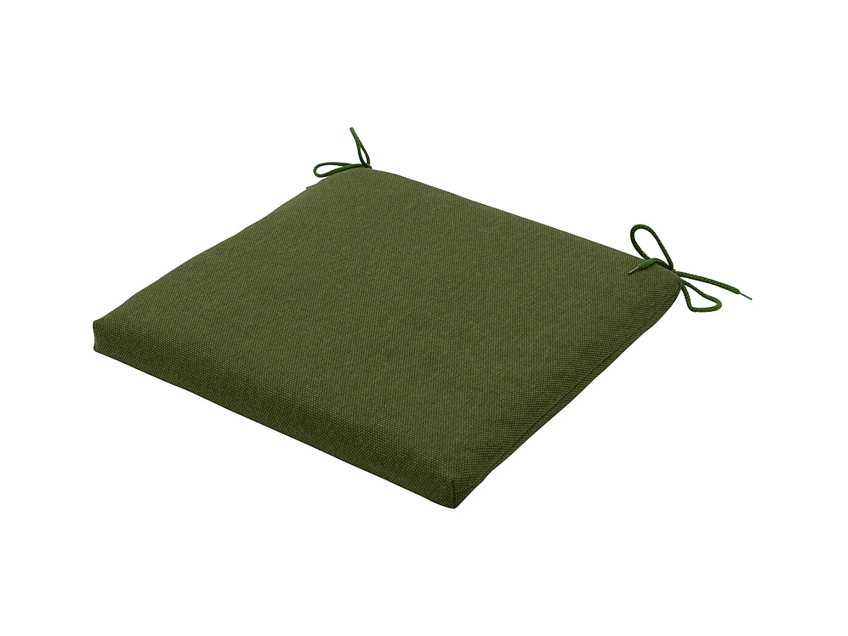 Zitkussen Moss green canvas eco+ - Ca. 40x40 cm - Set van 4