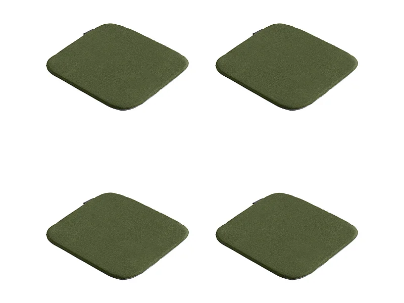 Zitkussen Panama green - Ca. 40x40 cm - Set van 4