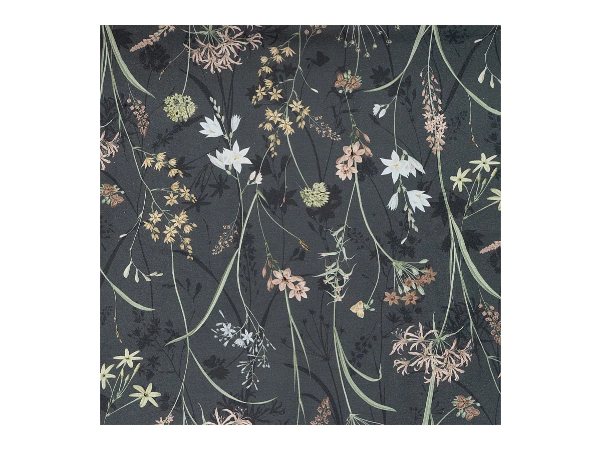 Coussin d'assise Wicker Donna gris toile éco+ - Env. 48 x 48 cm - Lot de 4