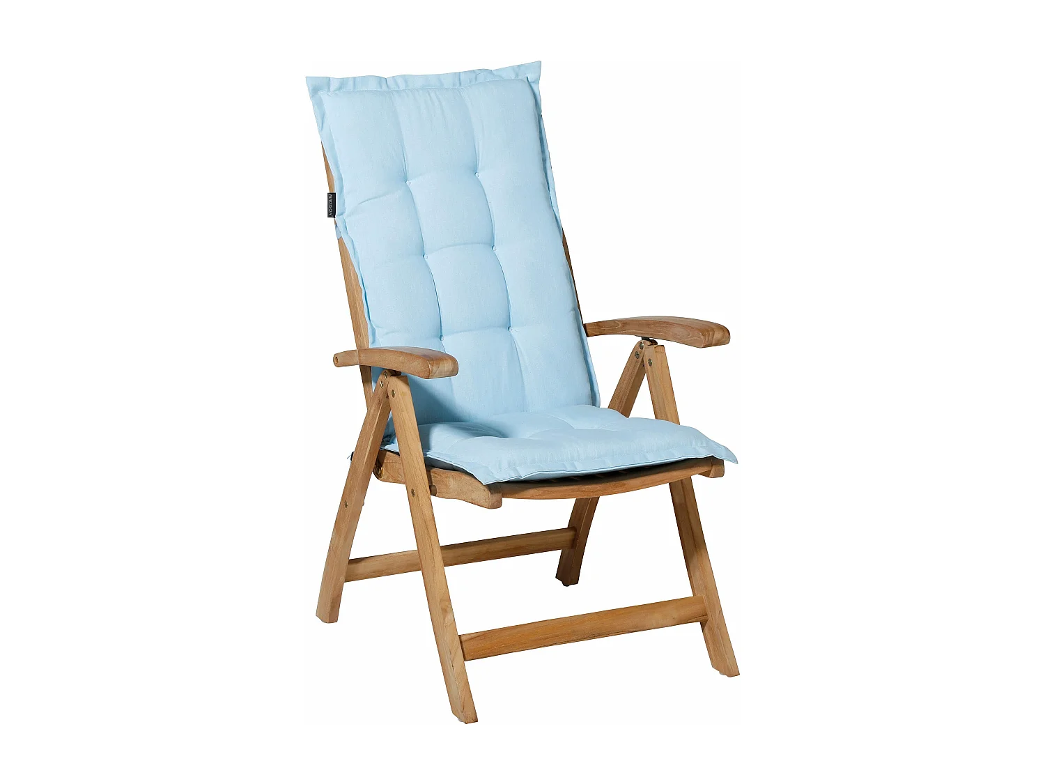 Coussin de chaise de jardin dossier bas Panama Skyway - Environ 105 x 50 cm - Lot de 4