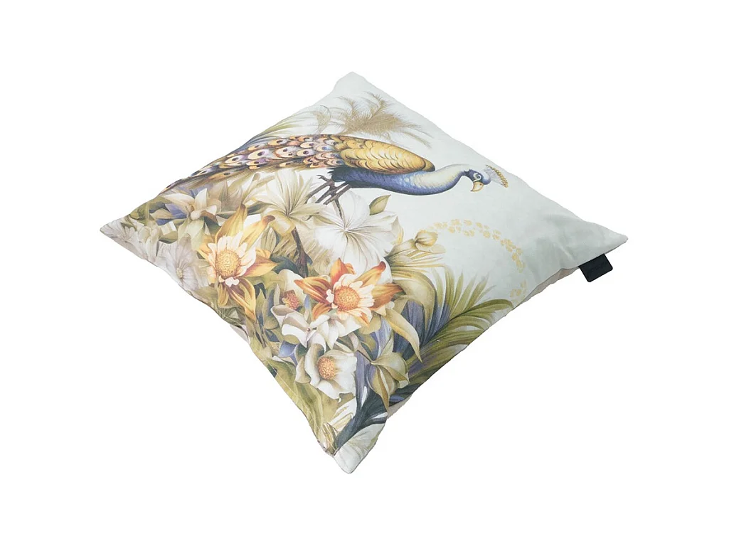 Dekokissen Flore lila - Ca. 50x50 cm - 4er Set