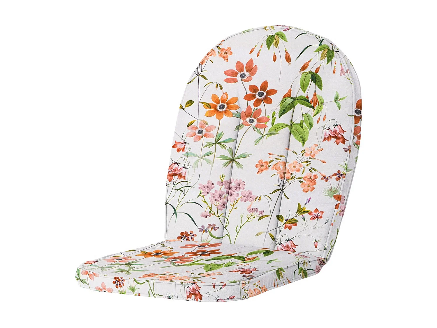 Coussin de jardin Kettler Comfort/Prince Milly naturel - Env. 105 x 52 cm - Lot de 4