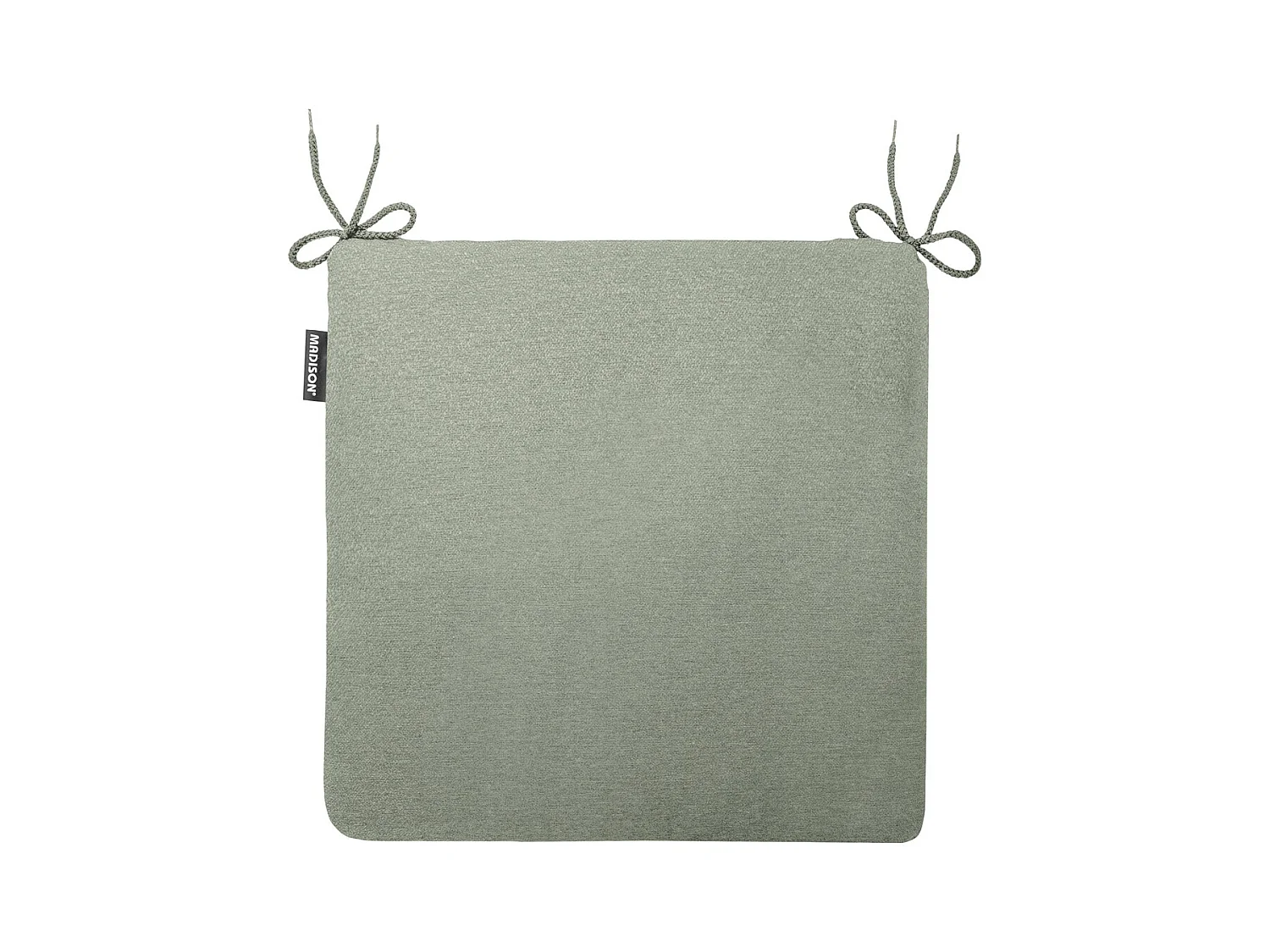 Coussin d'assise Naples kaki - Environ 40 x 40 cm - Lot de 4