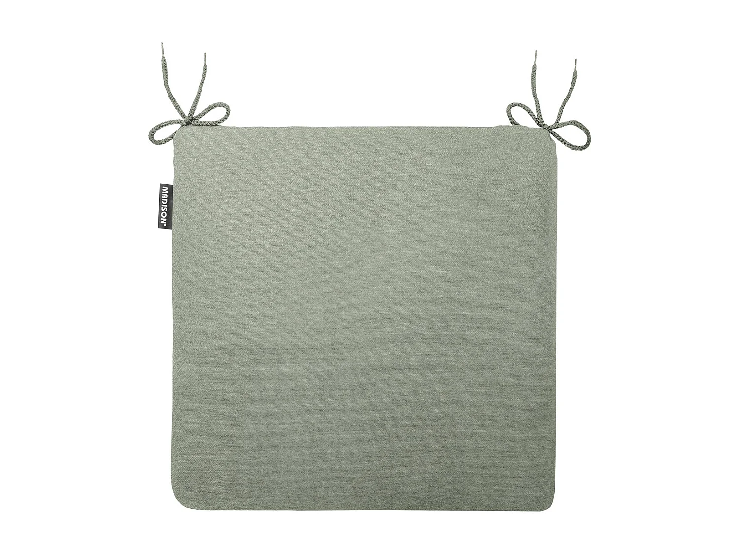 Coussin d'assise Naples kaki - Environ 40 x 40 cm - Lot de 4