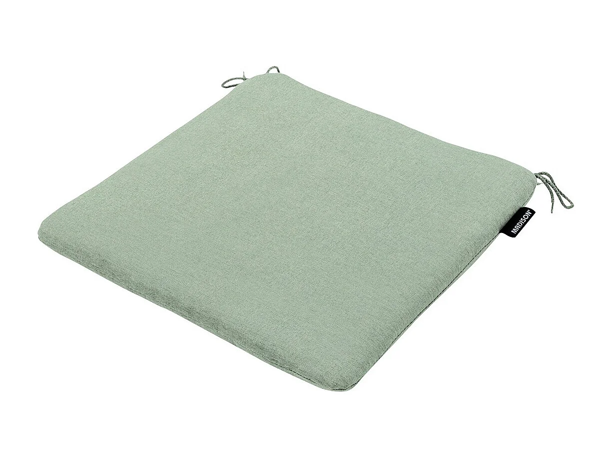 Coussin d'assise Naples kaki - Environ 40 x 40 cm - Lot de 4