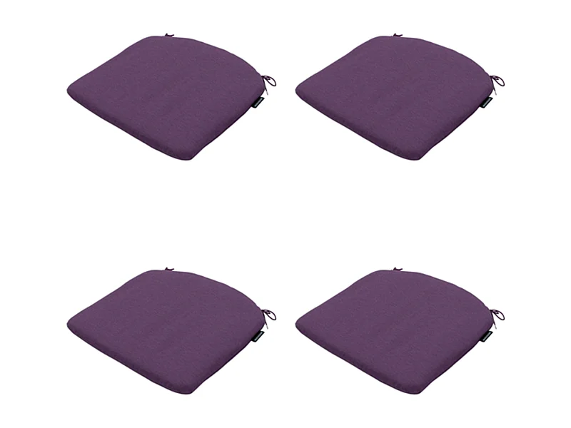 Zitkussen Panama purple - Ca. 46x48 cm - Set van 4