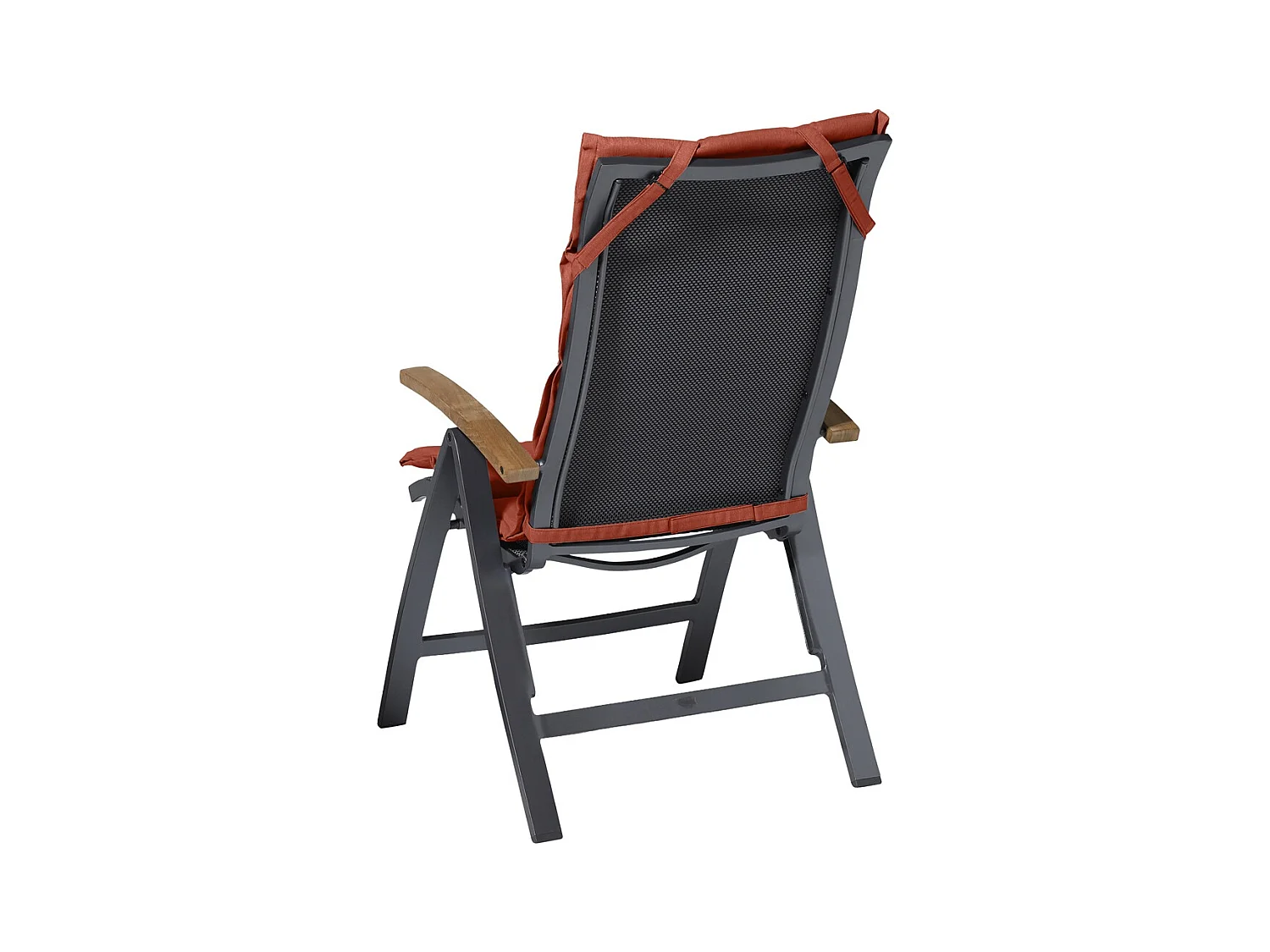 Coussin de jardin Fiber Deluxe Panama Terra - Environ 125 x 50 cm - Lot de 4