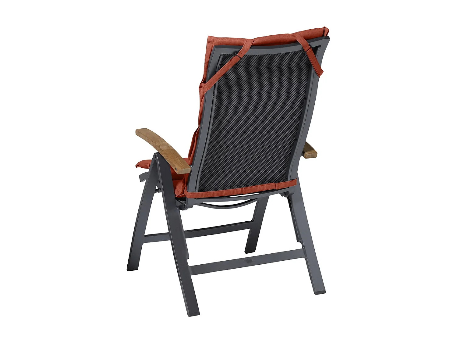 Coussin de jardin Fiber Deluxe Panama Terra - Environ 125 x 50 cm - Lot de 4