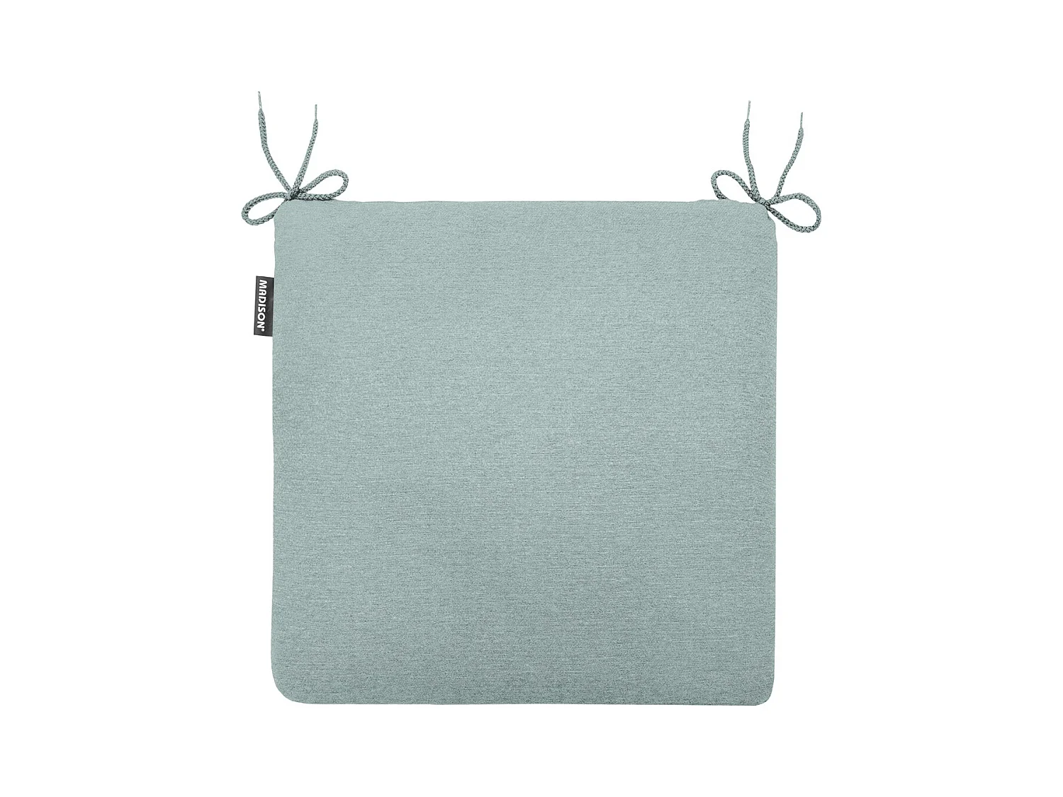 Coussin d'assise Naples bleu azur - Env. 40x40 cm - Lot de 4