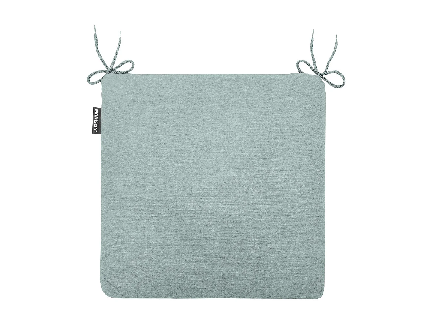 Coussin d'assise Naples bleu azur - Env. 40x40 cm - Lot de 4