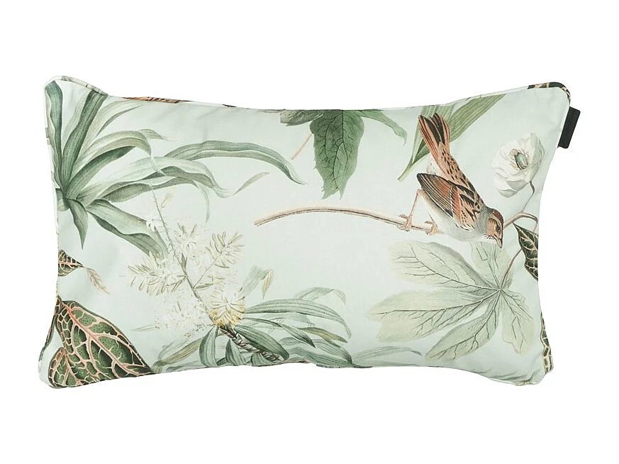 Coussin décoratif vert Grasse - Env. 30x50 cm - Lot de 4