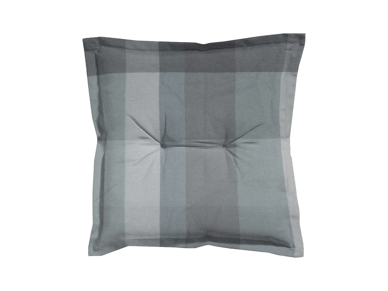 Coussin d'assise Sya gris - Environ 50x50 cm - Lot de 4