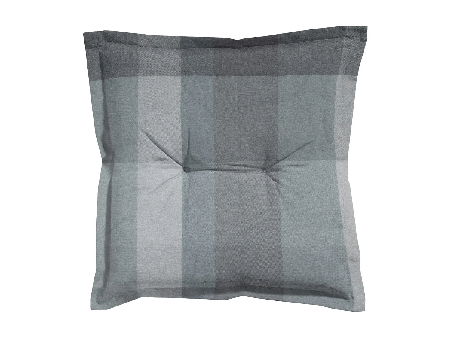 Coussin d'assise Sya gris - Environ 50x50 cm - Lot de 4