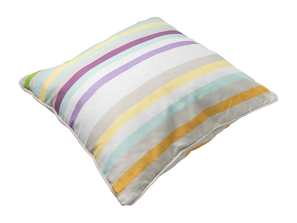 Dekokissen Righe lila - Ca. 50x50 cm - 4er Set