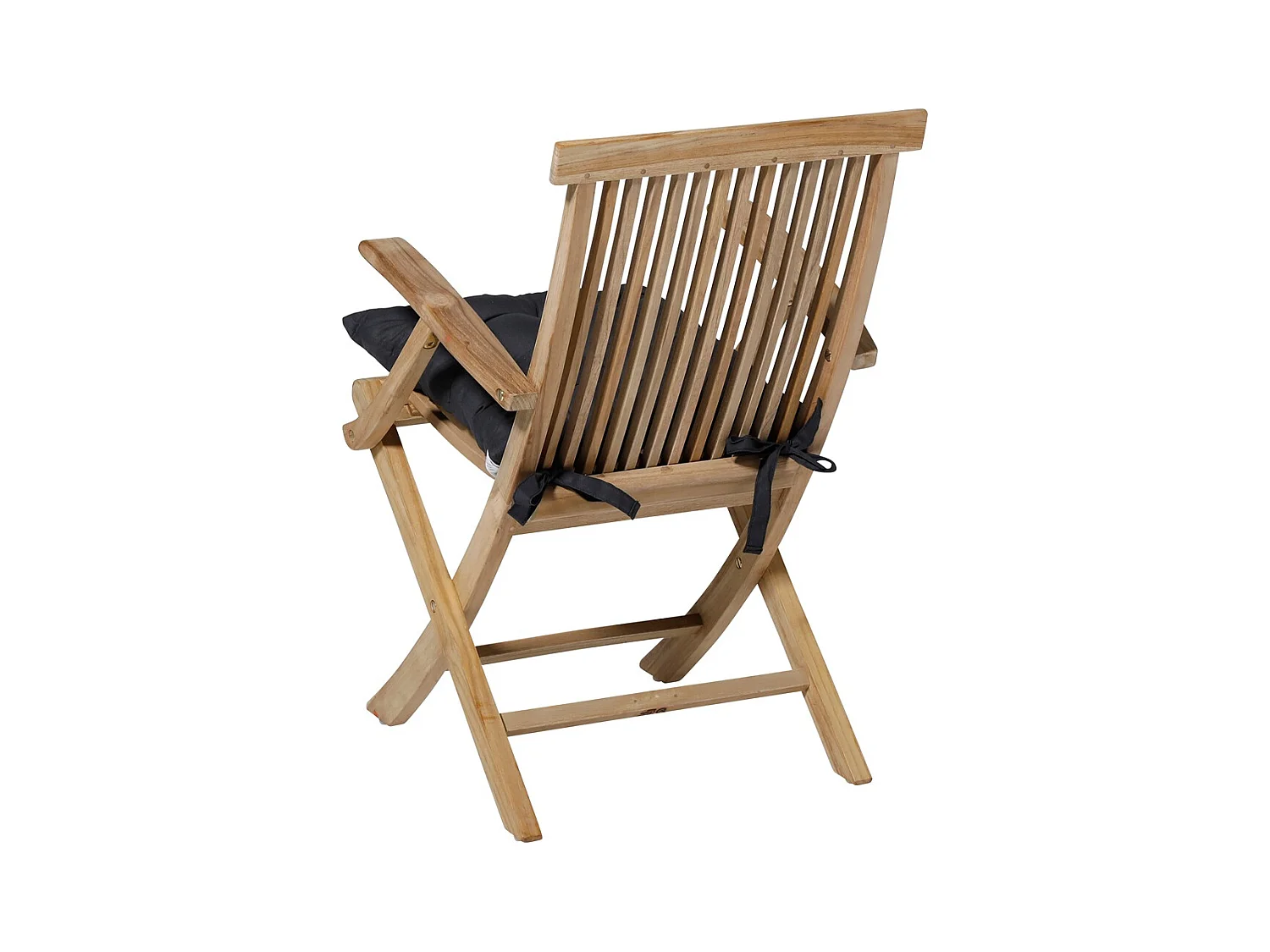 Sitzkissen Tuscany Basic schwarz - Ca. 46x46 cm - 4er Set