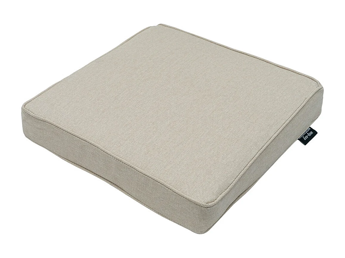 Zitkussen Beige canvas eco+ - Ca. 40x40 cm - Set van 4