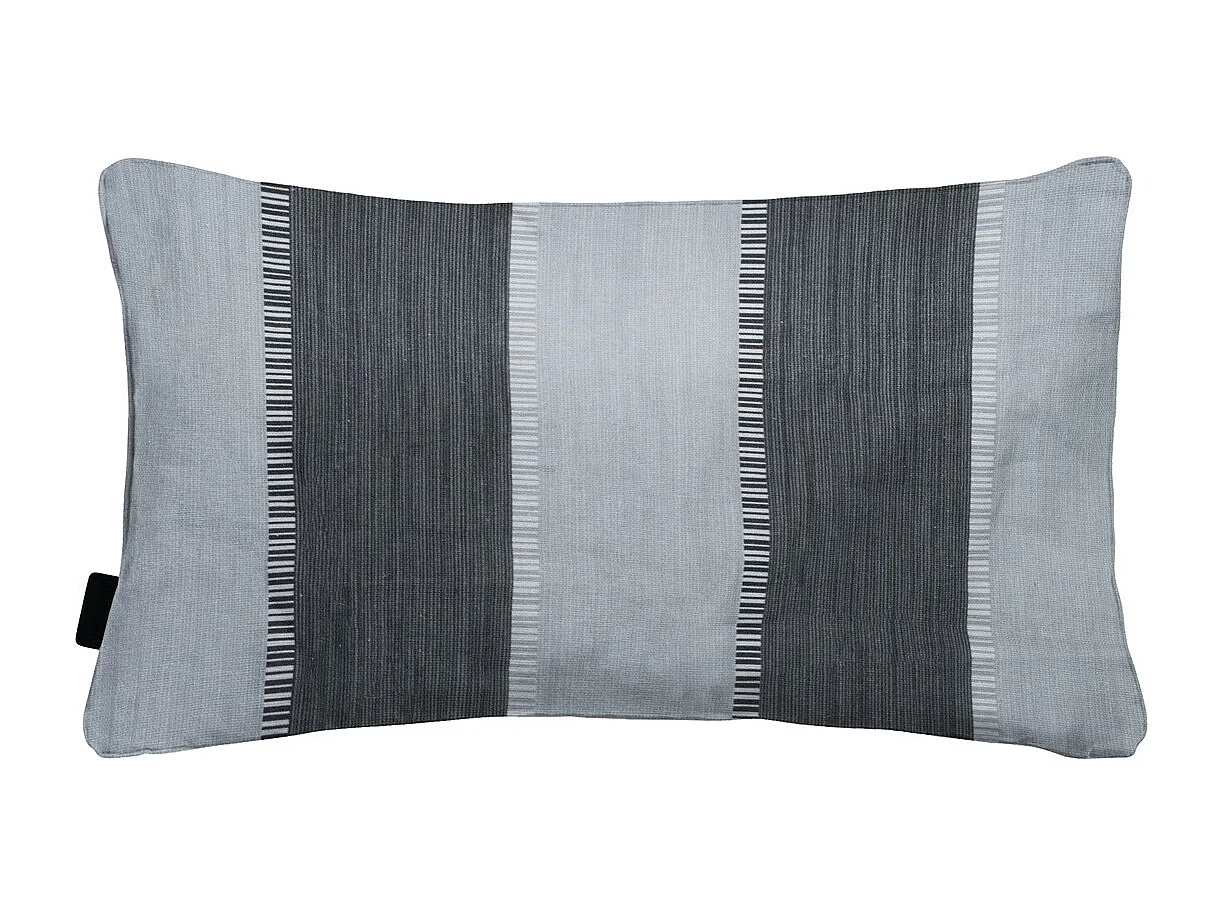 Coussin décoratif Banda gris - Env. 30x50 cm - Lot de 4