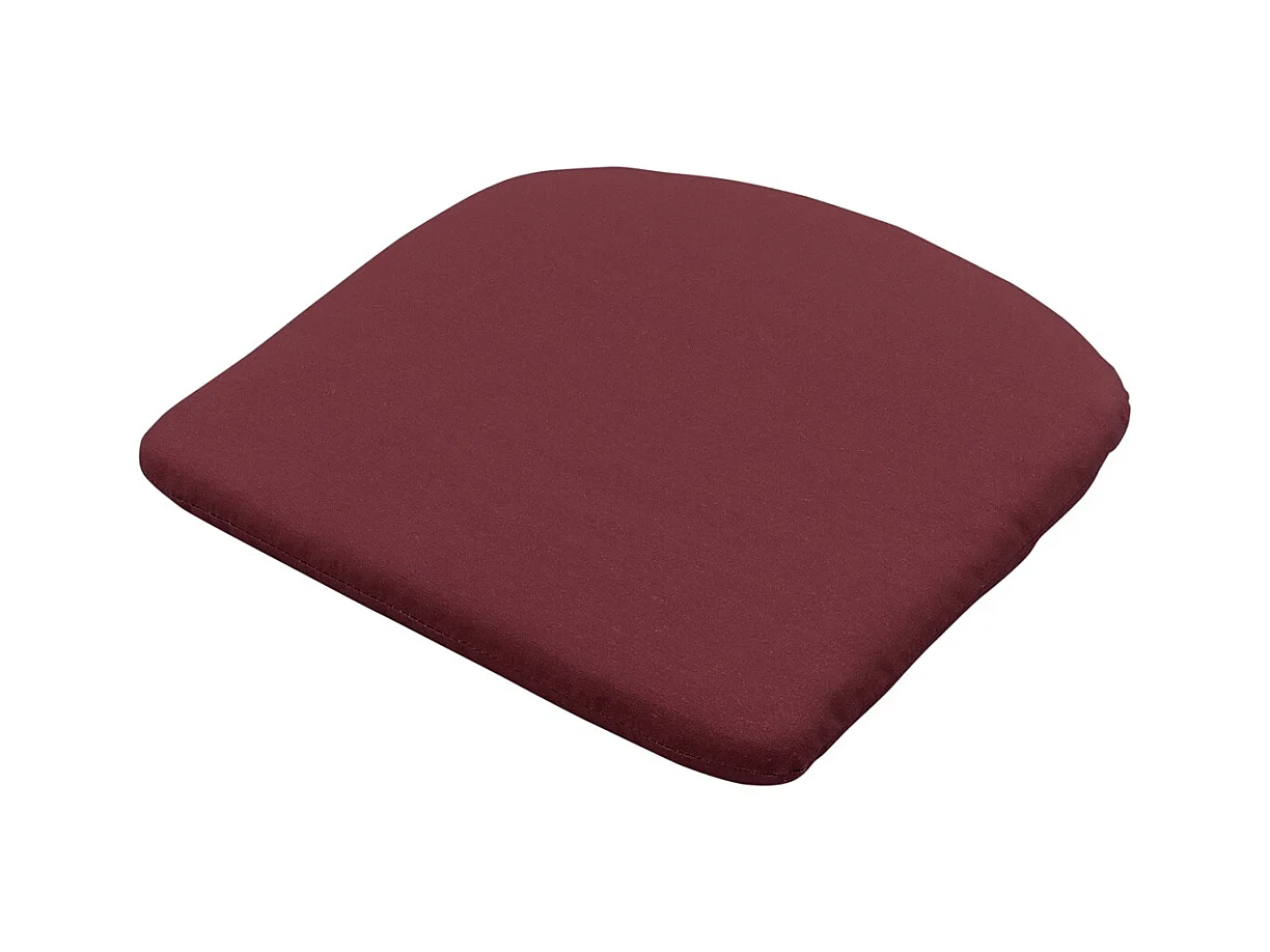 Sitzkissen Panama bordeaux - Ca. 46x48 cm - 4er Set