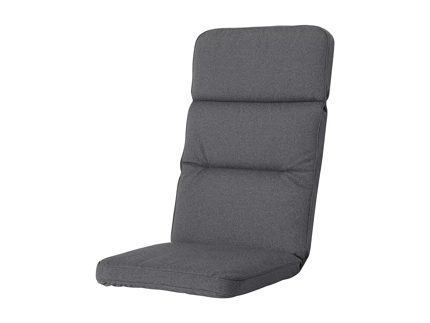 Gartenkissen Excellent Low Back Manchester grau - Ca. 105x50 cm - 2er Set