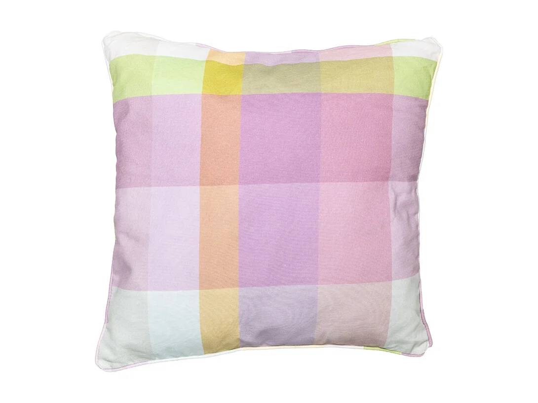 Coussin décoratif Sya violet - Environ 50x50 cm - Lot de 4