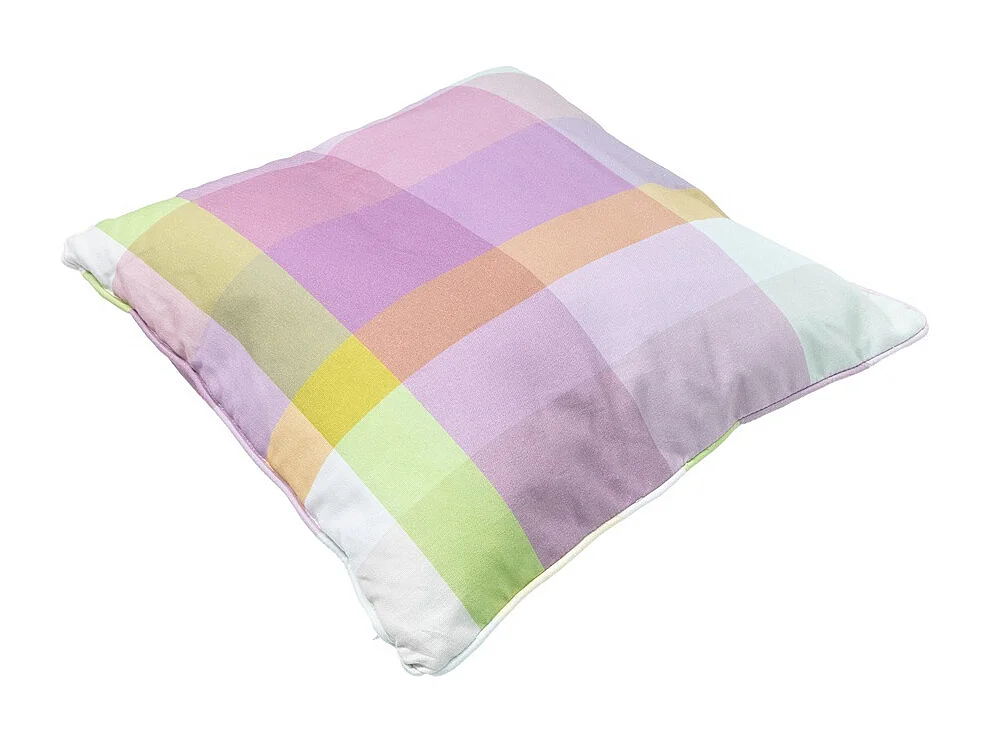Coussin décoratif Sya violet - Environ 50x50 cm - Lot de 4