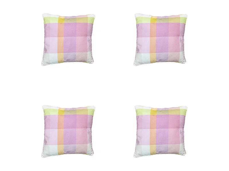 Sierkussen Sya purple - Ca. 50x50 cm - Set van 4