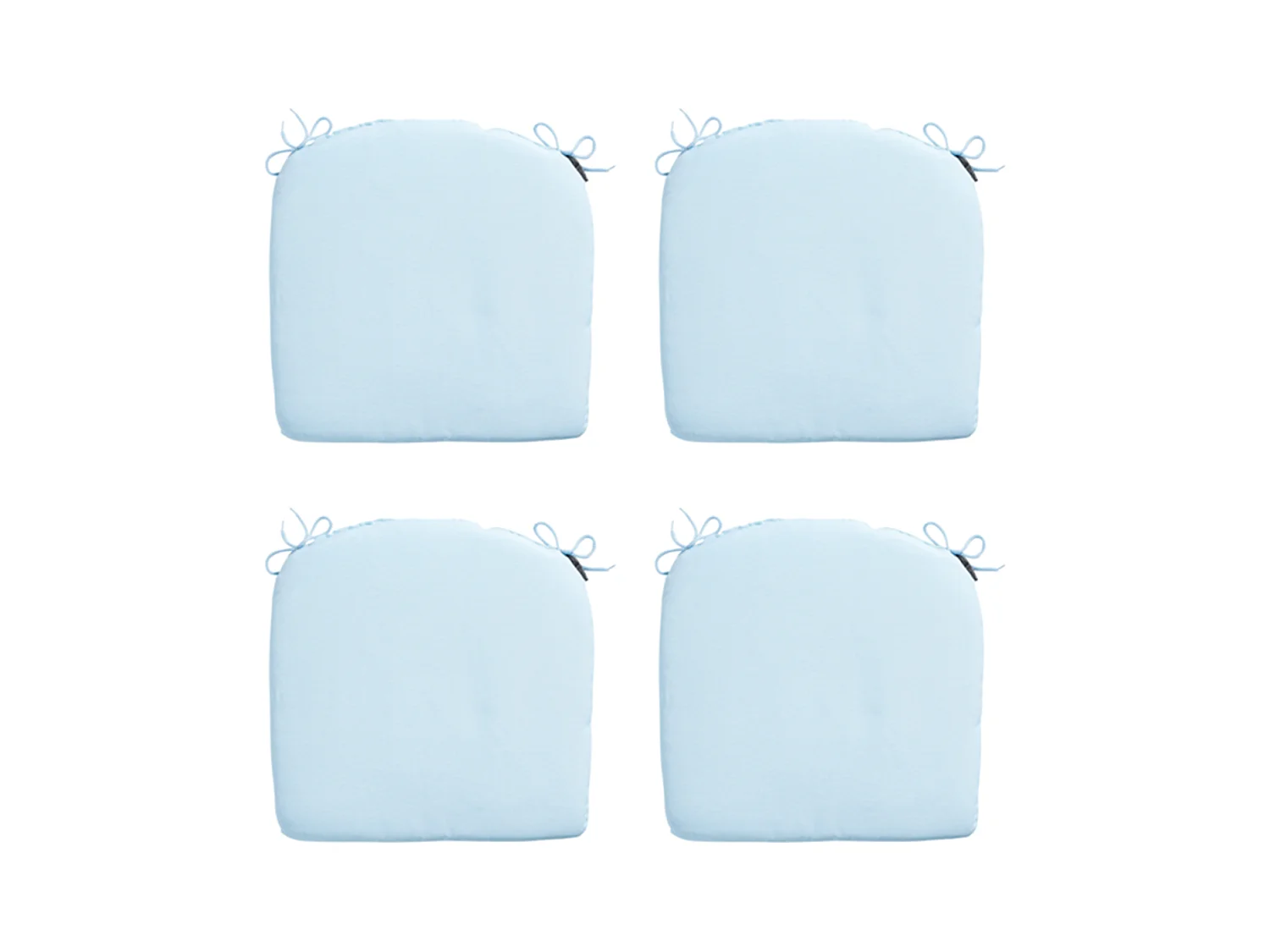 Coussin d'assise Panama Skyway - Environ 46x48 cm - Lot de 4