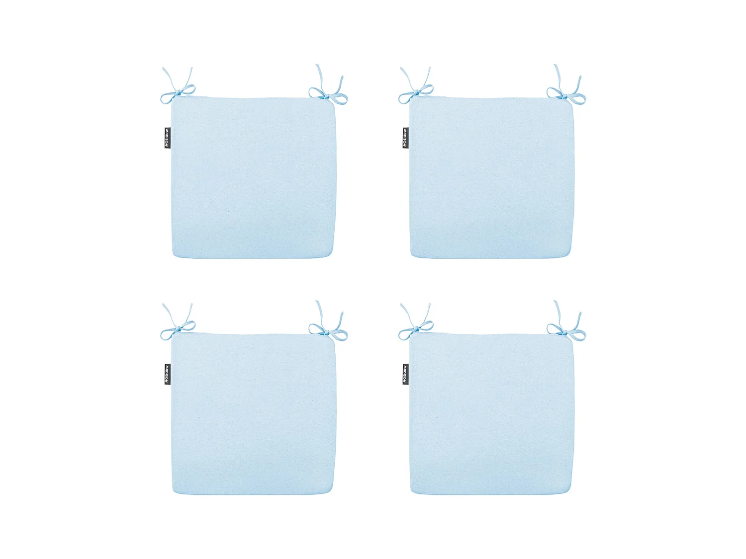 Coussin d'assise Panama Skyway - Environ 40x40 cm - Lot de 4