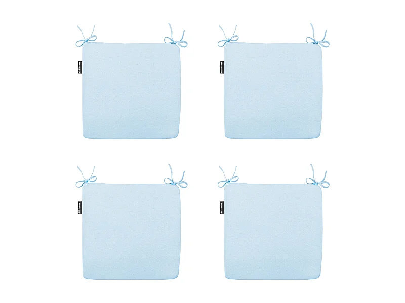 Coussin d'assise Panama Skyway - Environ 40x40 cm - Lot de 4