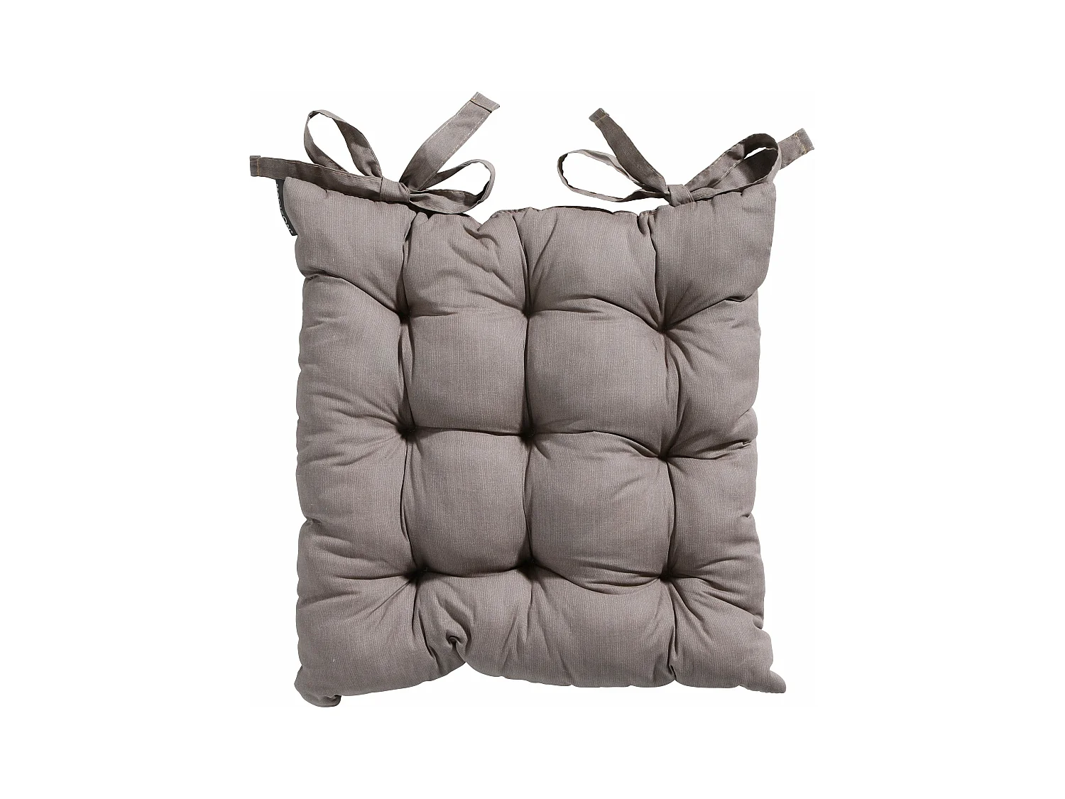 Sitzkissen Tuscany Basic taupe - Ca. 46x46 cm - 4er Set