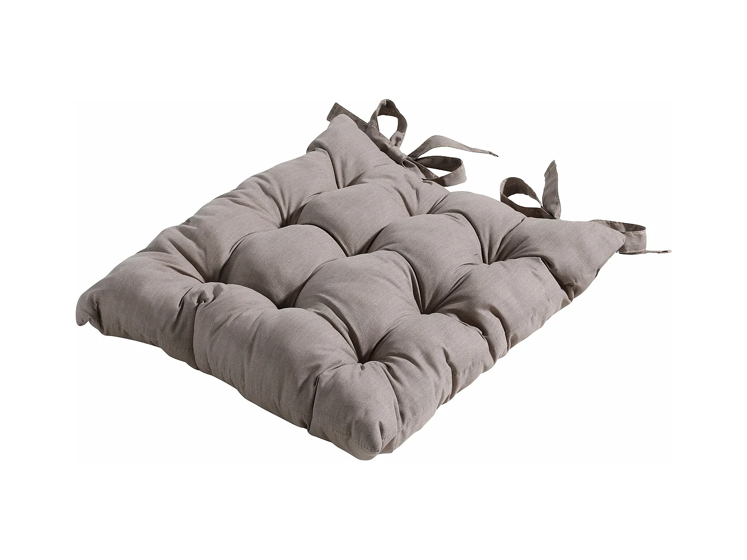 Sitzkissen Tuscany Basic taupe - Ca. 46x46 cm - 4er Set